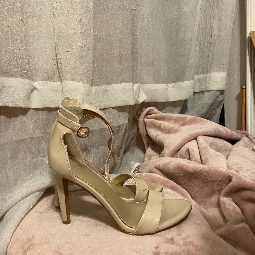 Xappeal Cream Heels Elegant Design